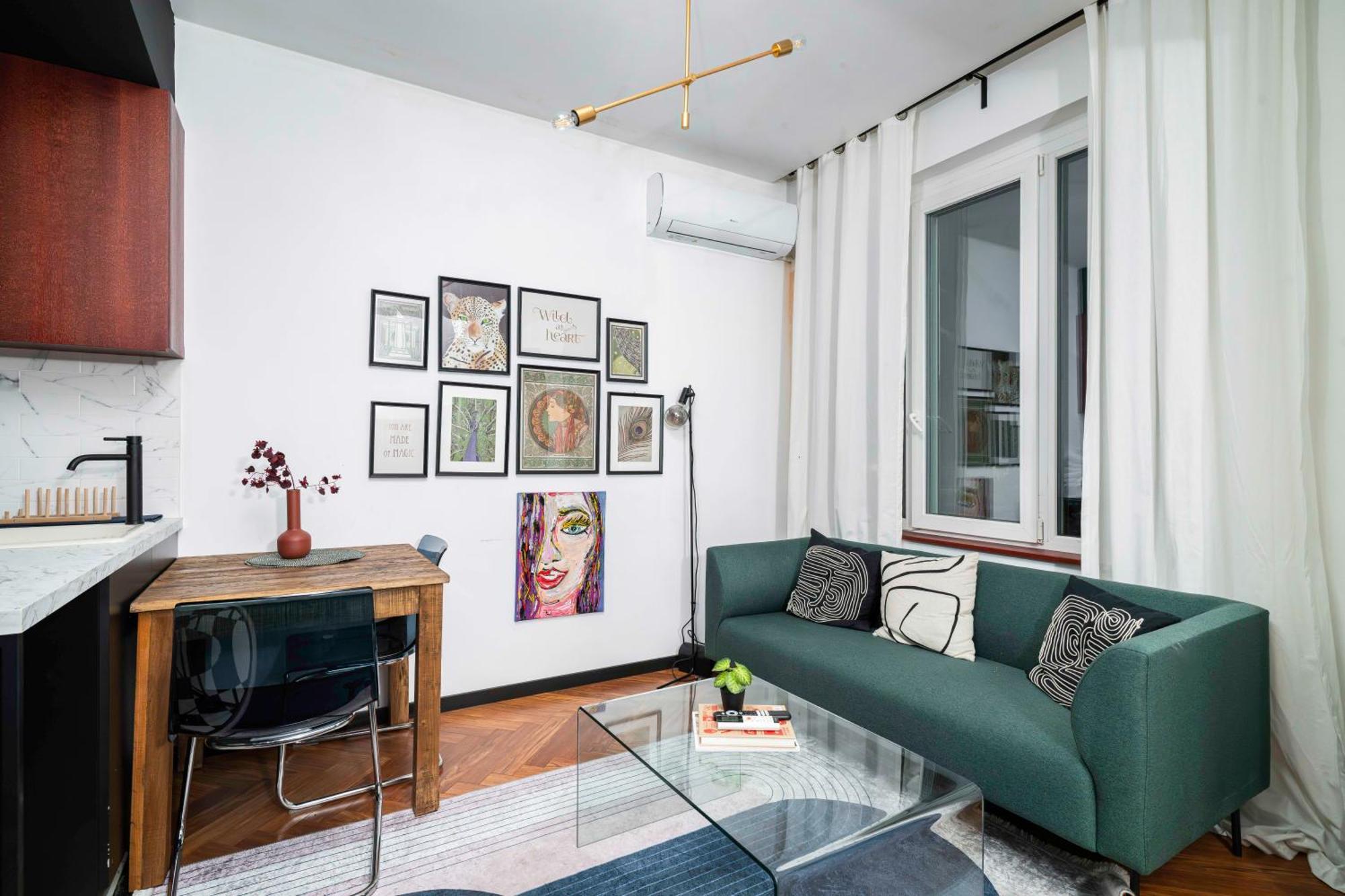 Central Art-Inspired Flat With Private Garage Sofía Exterior foto