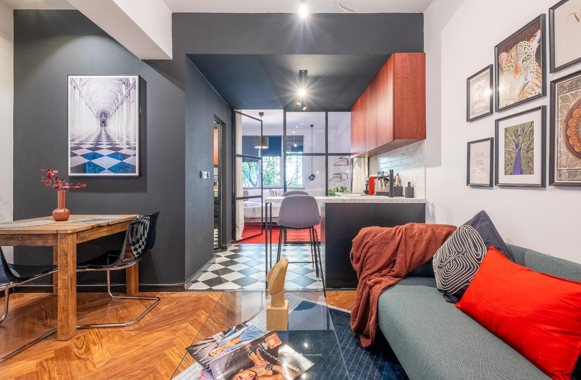 Central Art-Inspired Flat With Private Garage Sofía Exterior foto